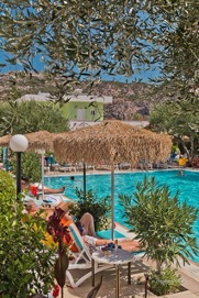 Hotel Venezia - Karpathos-Stad zwembad sfeer