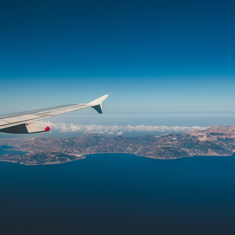 Karpathos Vliegveld De Airport AOK naar een rustgevend Grieks Eiland