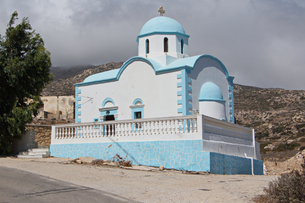 Kerkje van Arkasa Karpathos eiland