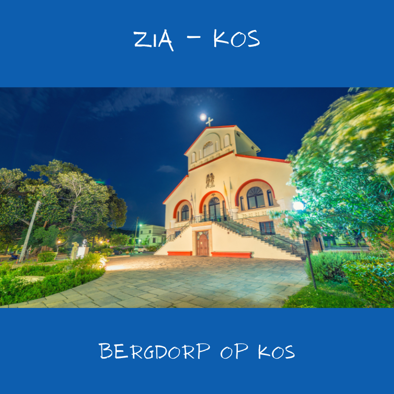 zia kos bergdorp op kos