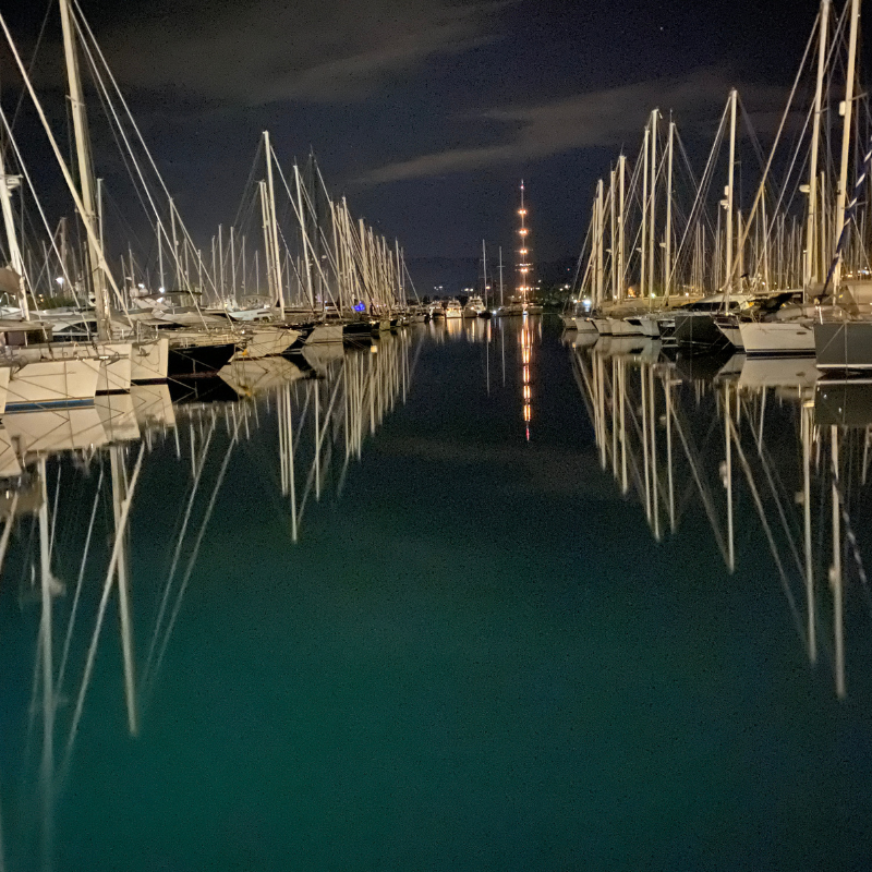 Corfu Gouvia Griekenland haven