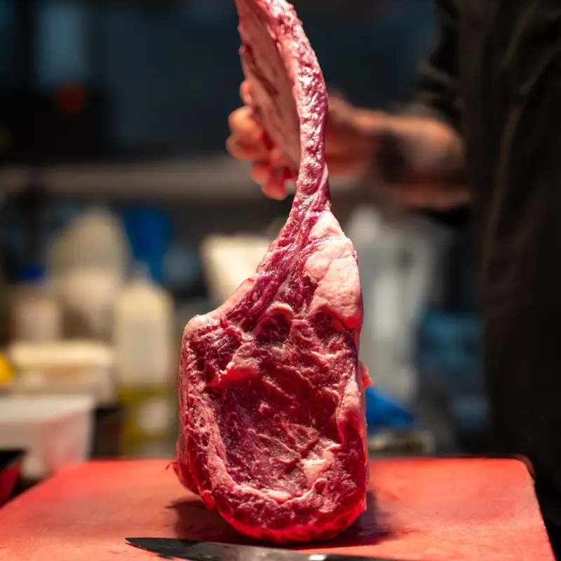 C Food en Mood Tomahawk rundvlees