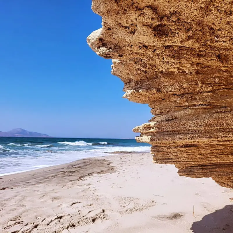 Zandstrand Mastichari Kos Rots